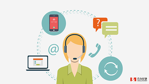 客服型呼叫中心素材图