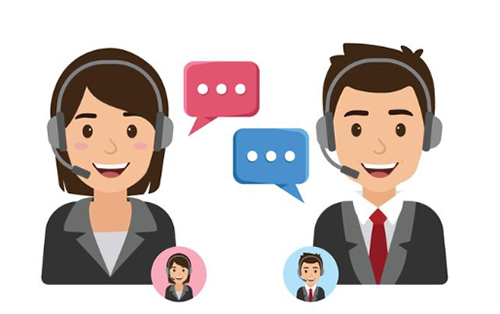 400呼叫中心素材图