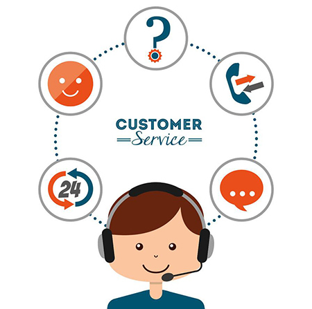 400呼叫中心素材图