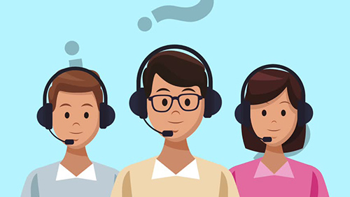 400电话呼叫中心素材图