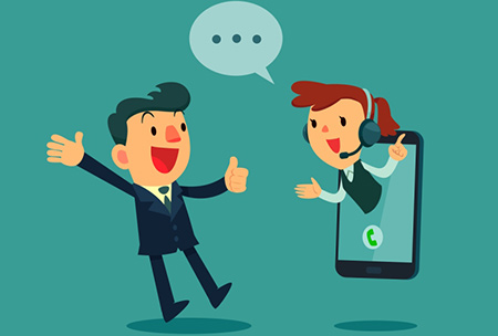 400呼叫中心素材图