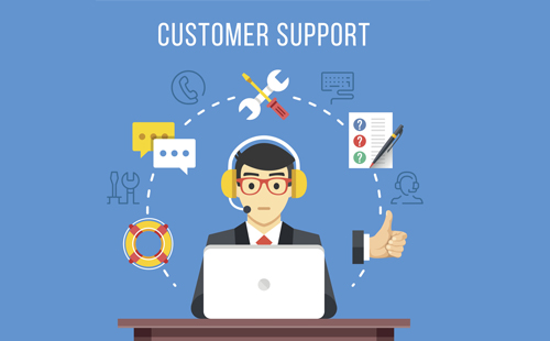 400呼叫中心素材图